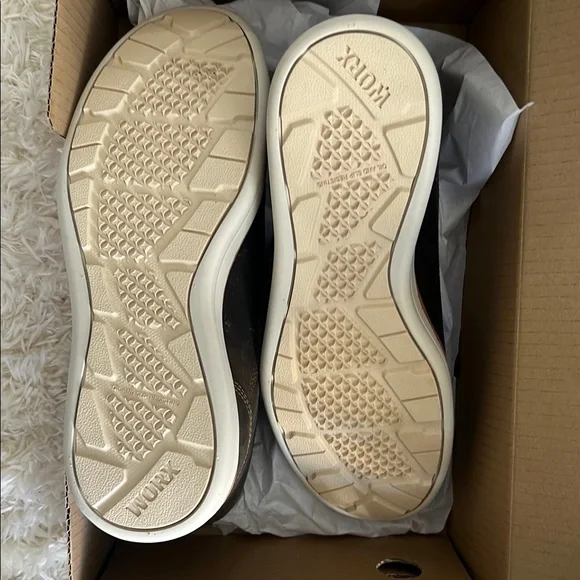 Red Wing Steel Toe Slip Resistant Work Boots Shoes Brown - Picture 9 of 16